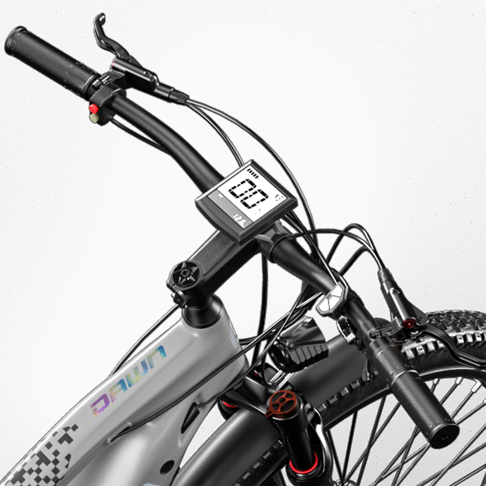 CYSUM Speedy electric mountain bike - 27.5"- Gray color, top speed