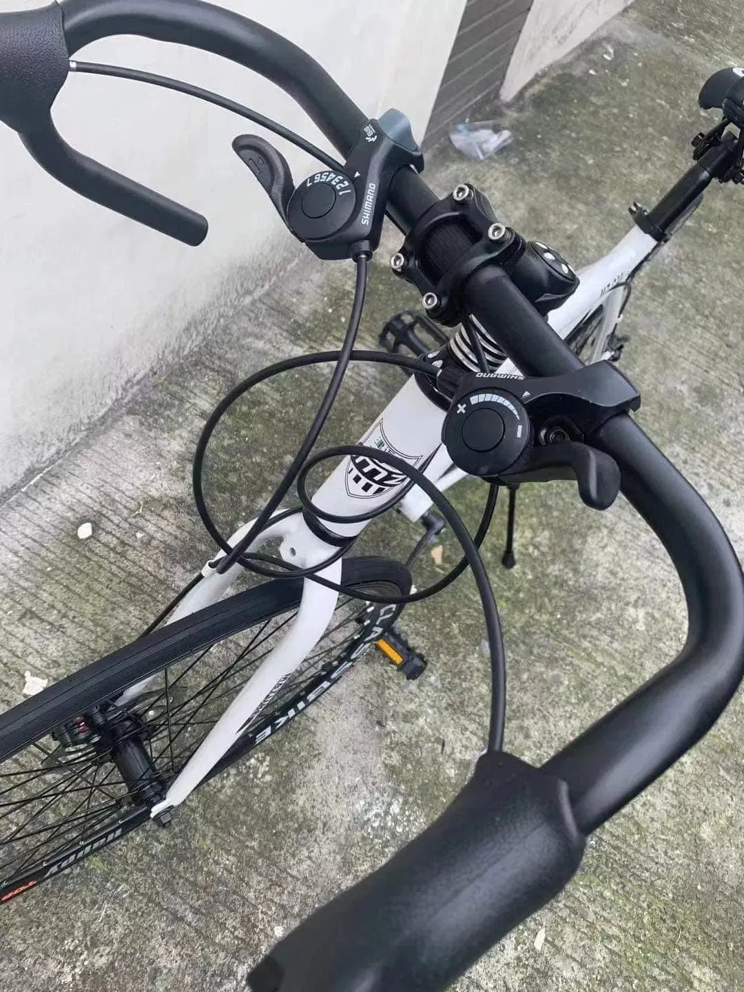 Carpat RoadLine™ 48 – Aluminum Flat Handle Road Bike (Matte Finish,