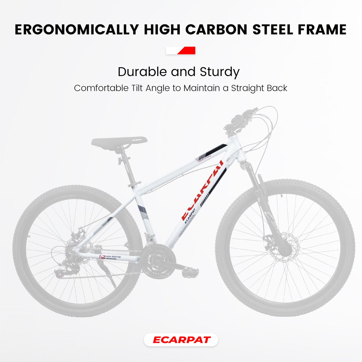 Ecarpat™ A27366 – 27.5" 21-Speed Mountain Bike (Aluminum Frame)