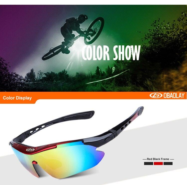Men Outdoor Sports Sunglasses Road Bicycle Glasses Mountain Cycling